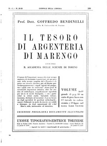 Giornale della libreria organo ufficiale della Associazione italiana editori