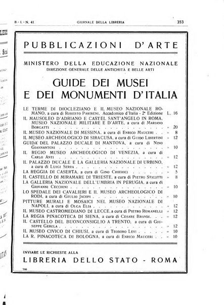 Giornale della libreria organo ufficiale della Associazione italiana editori