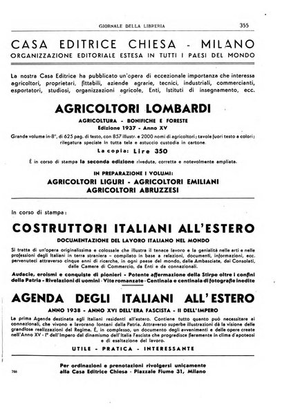 Giornale della libreria organo ufficiale della Associazione italiana editori