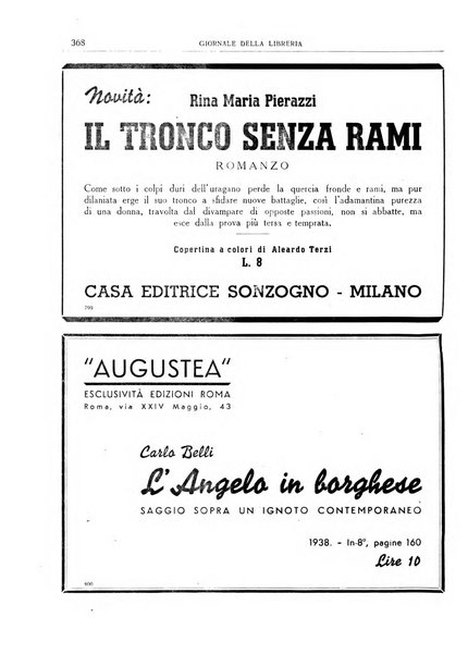 Giornale della libreria organo ufficiale della Associazione italiana editori