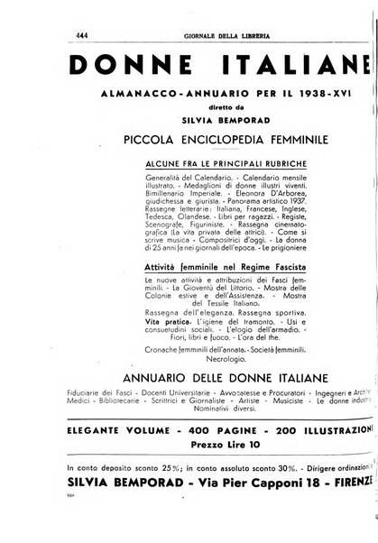 Giornale della libreria organo ufficiale della Associazione italiana editori