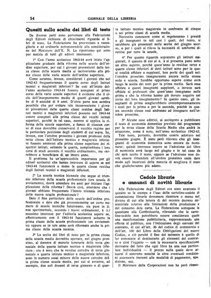 Giornale della libreria organo ufficiale della Associazione italiana editori