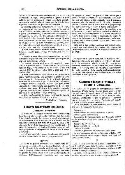 Giornale della libreria organo ufficiale della Associazione italiana editori