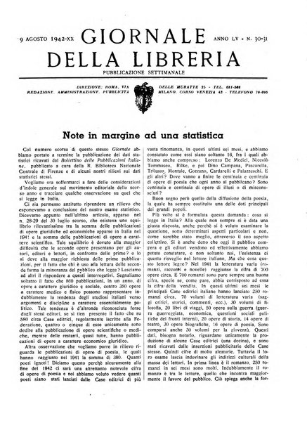 Giornale della libreria organo ufficiale della Associazione italiana editori