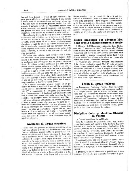 Giornale della libreria organo ufficiale della Associazione italiana editori