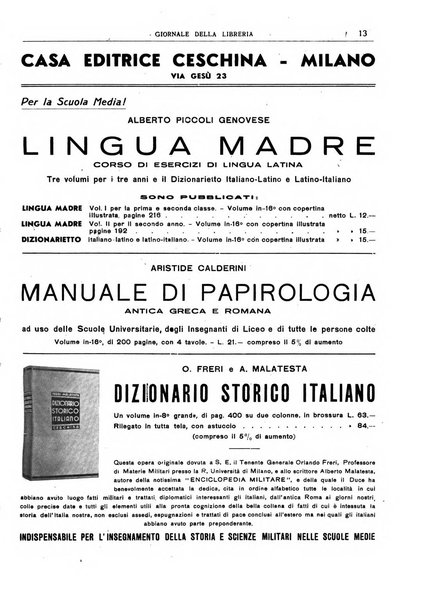 Giornale della libreria organo ufficiale della Associazione italiana editori