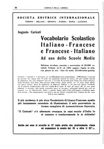 Giornale della libreria organo ufficiale della Associazione italiana editori