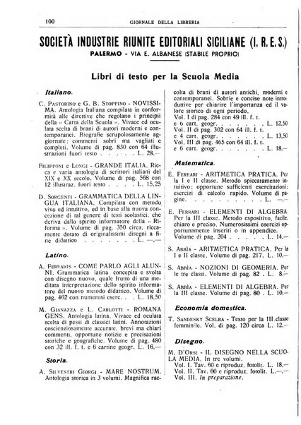 Giornale della libreria organo ufficiale della Associazione italiana editori