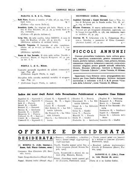 Giornale della libreria organo ufficiale della Associazione italiana editori