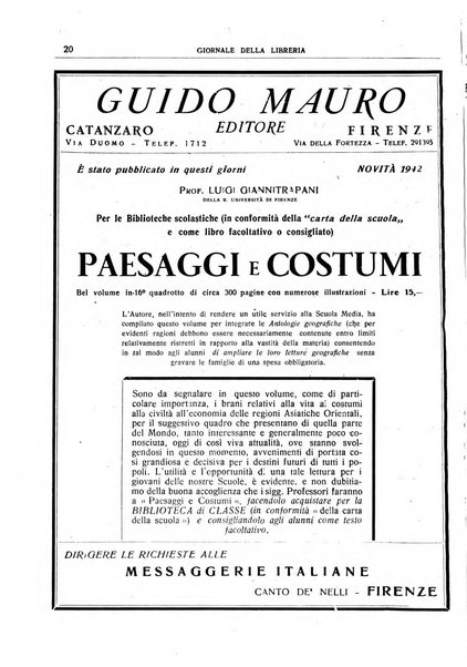 Giornale della libreria organo ufficiale della Associazione italiana editori