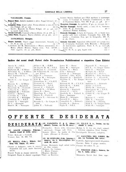 Giornale della libreria organo ufficiale della Associazione italiana editori