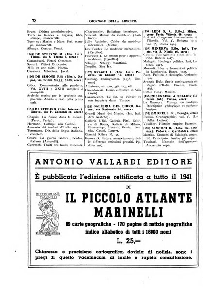 Giornale della libreria organo ufficiale della Associazione italiana editori