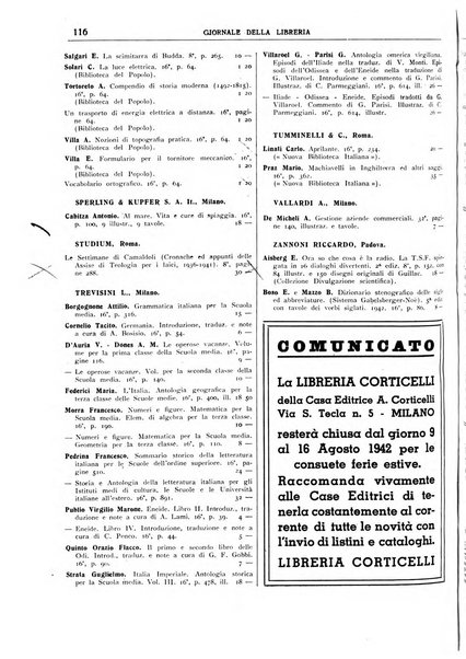 Giornale della libreria organo ufficiale della Associazione italiana editori