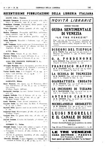 Giornale della libreria organo ufficiale della Associazione italiana editori