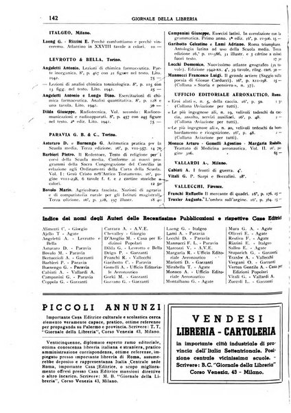 Giornale della libreria organo ufficiale della Associazione italiana editori