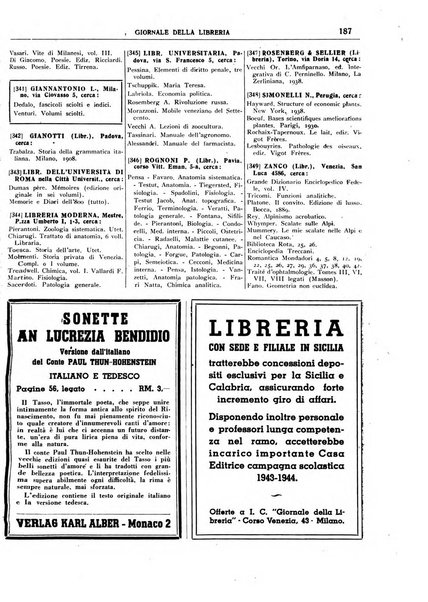 Giornale della libreria organo ufficiale della Associazione italiana editori