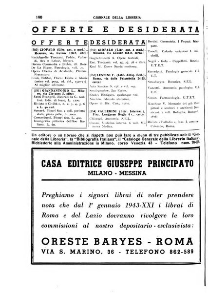 Giornale della libreria organo ufficiale della Associazione italiana editori