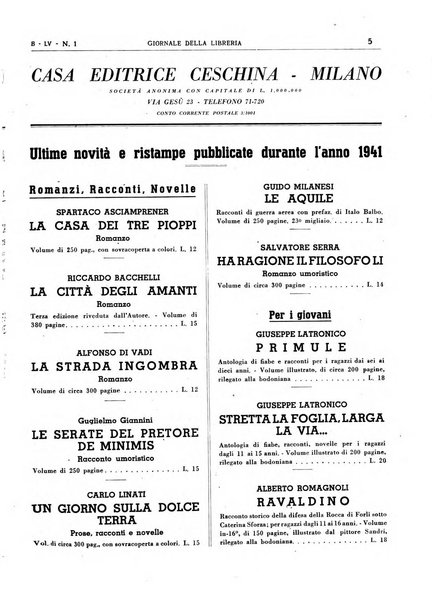 Giornale della libreria organo ufficiale della Associazione italiana editori