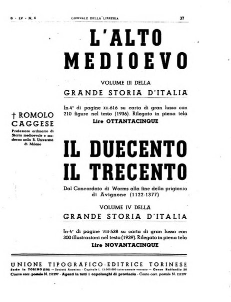 Giornale della libreria organo ufficiale della Associazione italiana editori