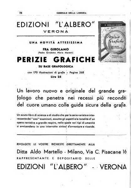 Giornale della libreria organo ufficiale della Associazione italiana editori