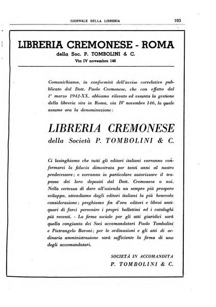 Giornale della libreria organo ufficiale della Associazione italiana editori