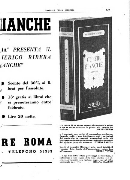 Giornale della libreria organo ufficiale della Associazione italiana editori