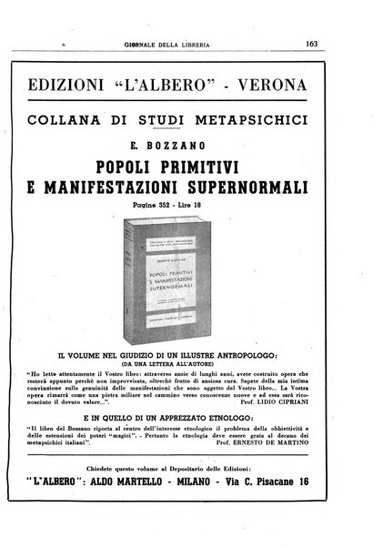 Giornale della libreria organo ufficiale della Associazione italiana editori