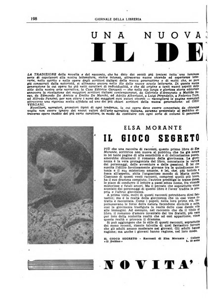 Giornale della libreria organo ufficiale della Associazione italiana editori