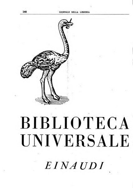 Giornale della libreria organo ufficiale della Associazione italiana editori