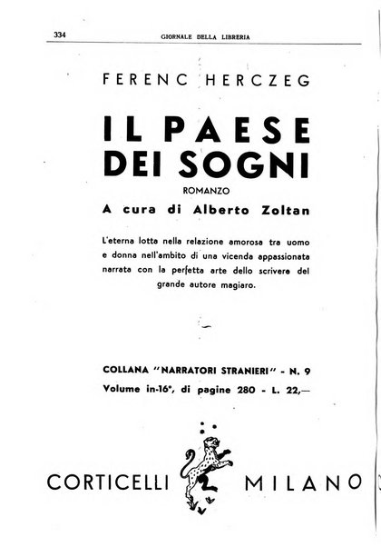 Giornale della libreria organo ufficiale della Associazione italiana editori