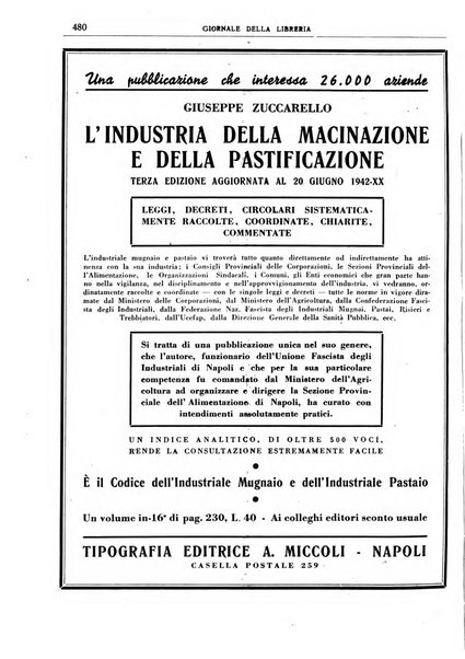 Giornale della libreria organo ufficiale della Associazione italiana editori