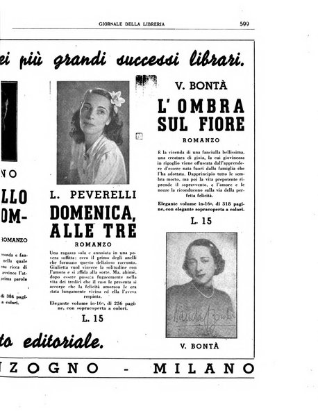 Giornale della libreria organo ufficiale della Associazione italiana editori