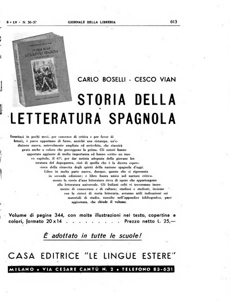 Giornale della libreria organo ufficiale della Associazione italiana editori