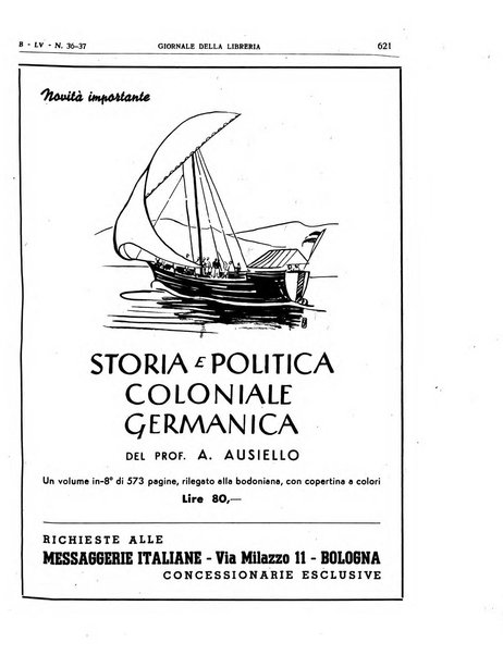 Giornale della libreria organo ufficiale della Associazione italiana editori