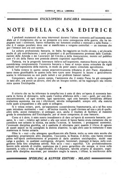 Giornale della libreria organo ufficiale della Associazione italiana editori