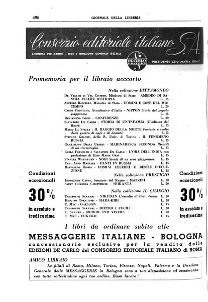 Giornale della libreria organo ufficiale della Associazione italiana editori