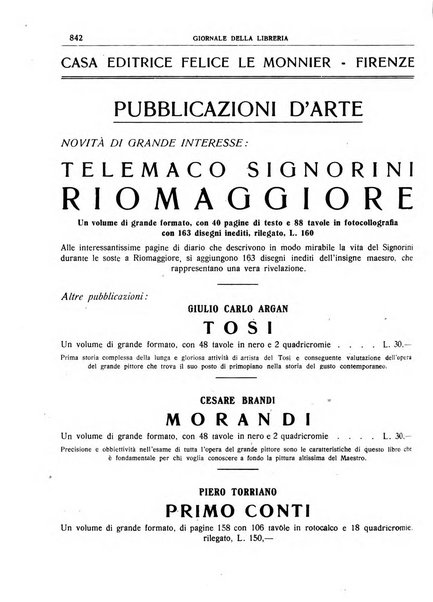 Giornale della libreria organo ufficiale della Associazione italiana editori