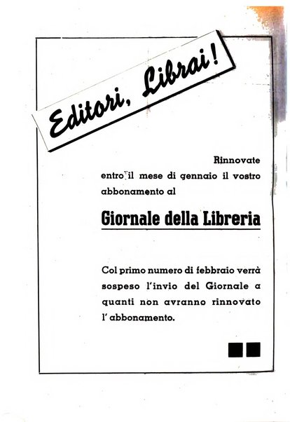 Giornale della libreria organo ufficiale della Associazione italiana editori