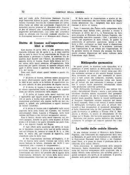 Giornale della libreria organo ufficiale della Associazione italiana editori