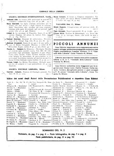 Giornale della libreria organo ufficiale della Associazione italiana editori