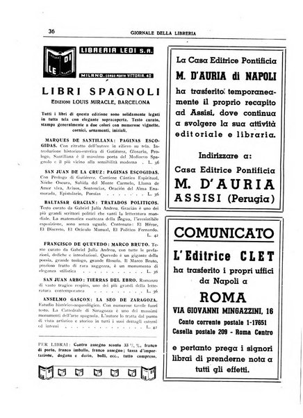 Giornale della libreria organo ufficiale della Associazione italiana editori