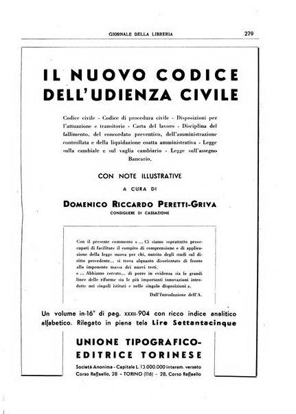 Giornale della libreria organo ufficiale della Associazione italiana editori