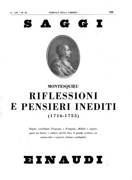 Giornale della libreria organo ufficiale della Associazione italiana editori