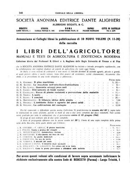 Giornale della libreria organo ufficiale della Associazione italiana editori