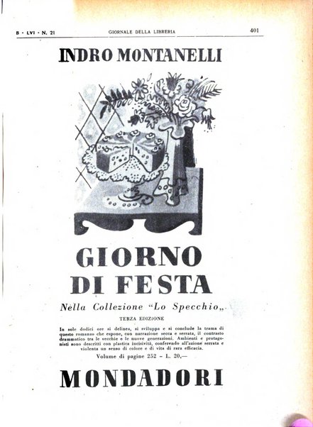 Giornale della libreria organo ufficiale della Associazione italiana editori