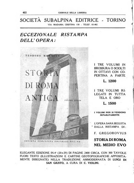 Giornale della libreria organo ufficiale della Associazione italiana editori