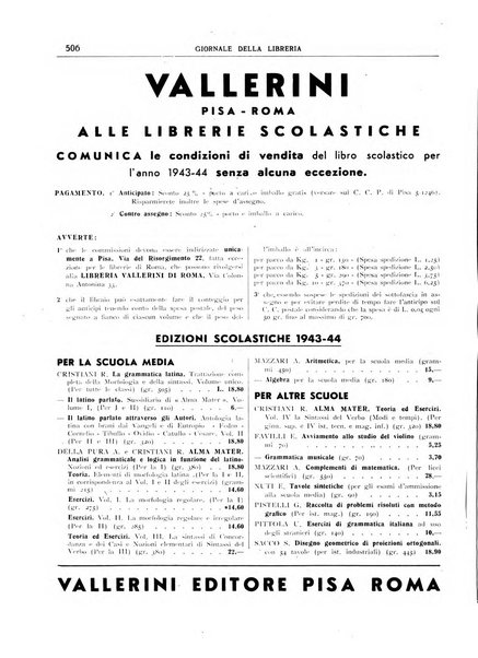 Giornale della libreria organo ufficiale della Associazione italiana editori