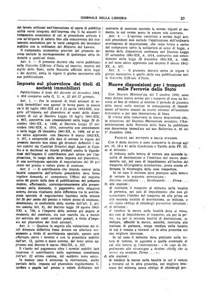 Giornale della libreria organo ufficiale della Associazione italiana editori