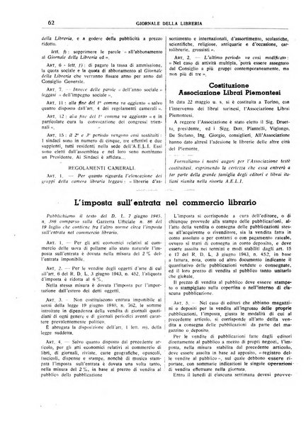 Giornale della libreria organo ufficiale della Associazione italiana editori