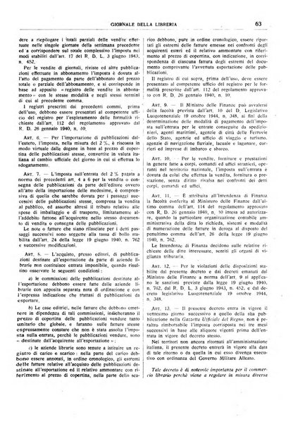 Giornale della libreria organo ufficiale della Associazione italiana editori